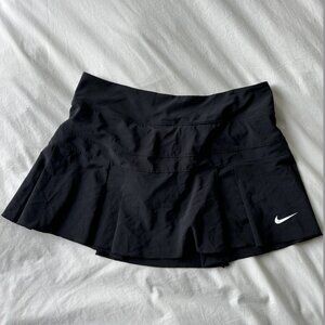 Nike Black Tennis Skirt - Medium